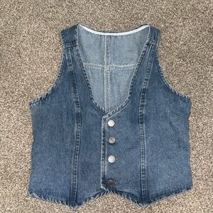 denim vest